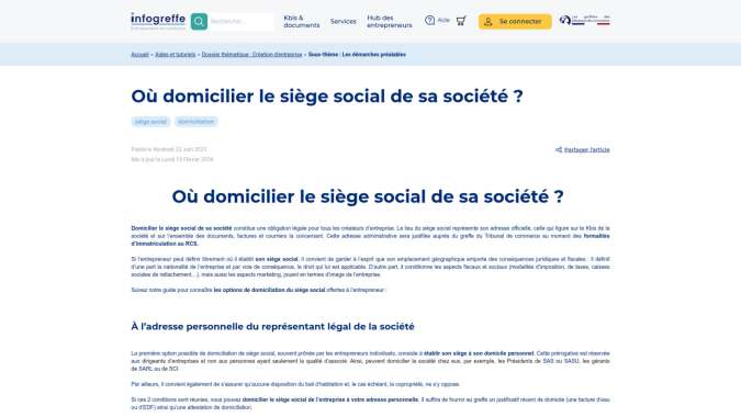 4 options pour domicilier votre structure